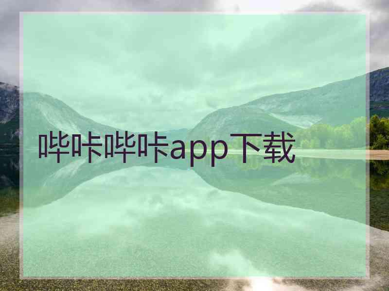 哔咔哔咔app下载