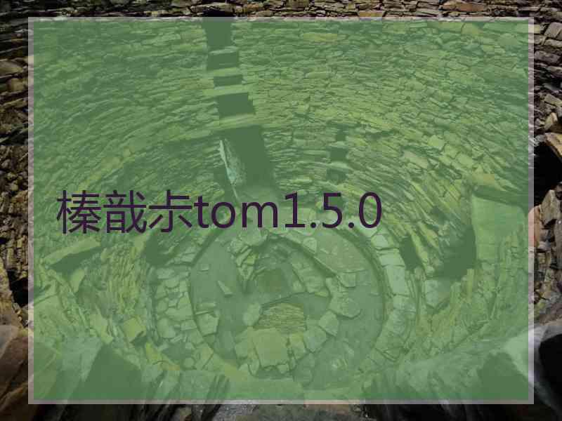 榛戠尗tom1.5.0