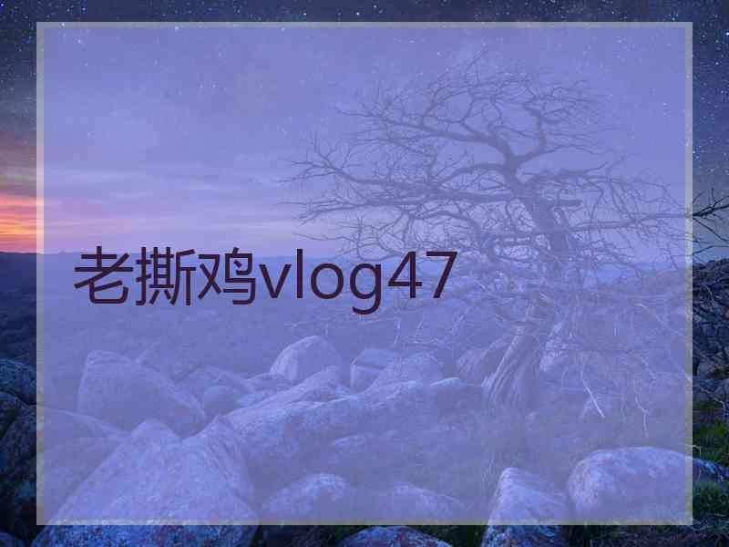 老撕鸡vlog47