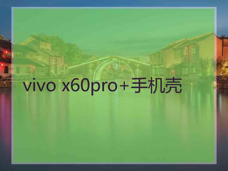 vivo x60pro+手机壳