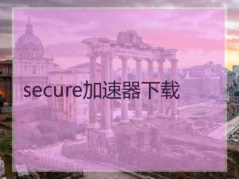 secure加速器下载