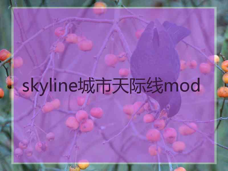 skyline城市天际线mod