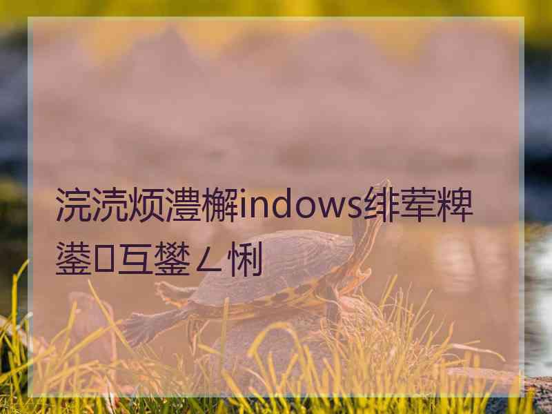 浣涜烦澧檞indows绯荤粺鍙互鐢ㄥ悧