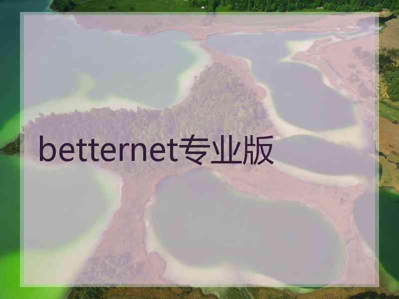 betternet专业版