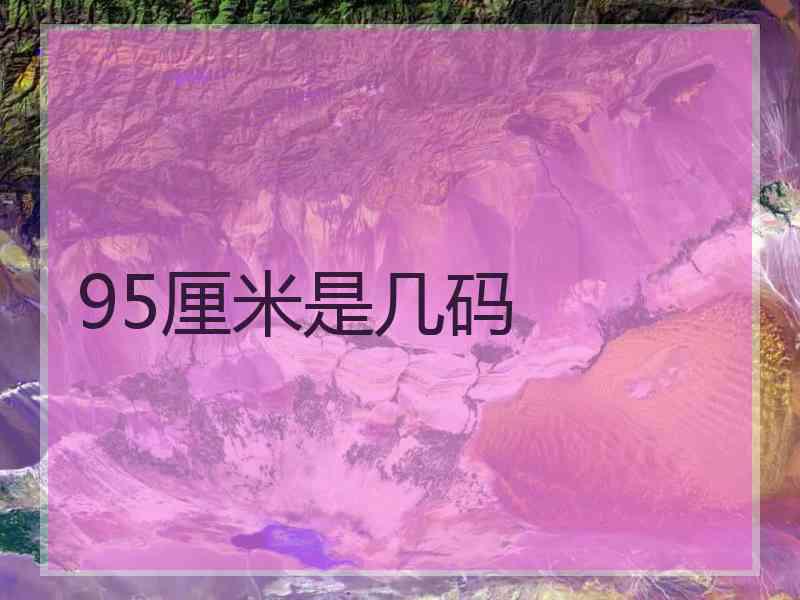 95厘米是几码