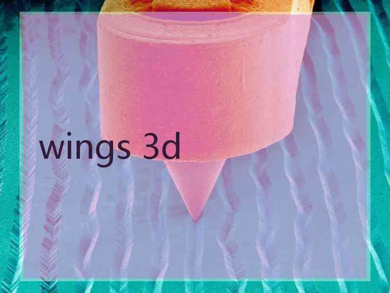 wings 3d