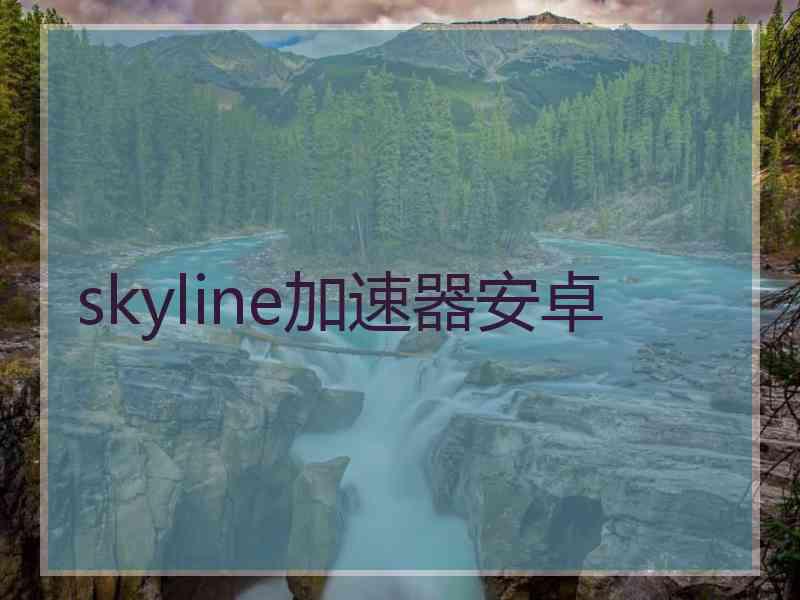 skyline加速器安卓