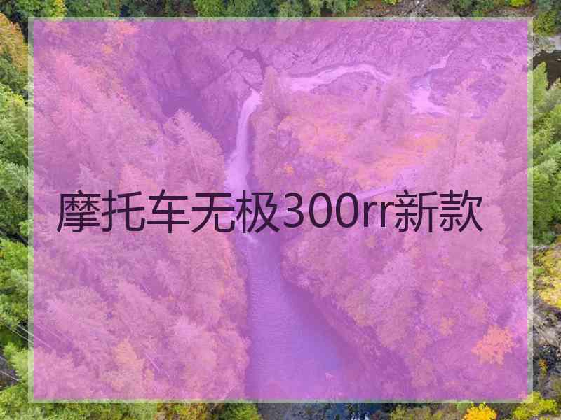 摩托车无极300rr新款