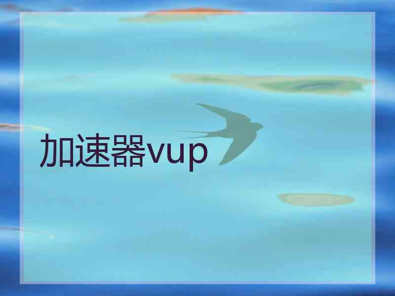 加速器vup