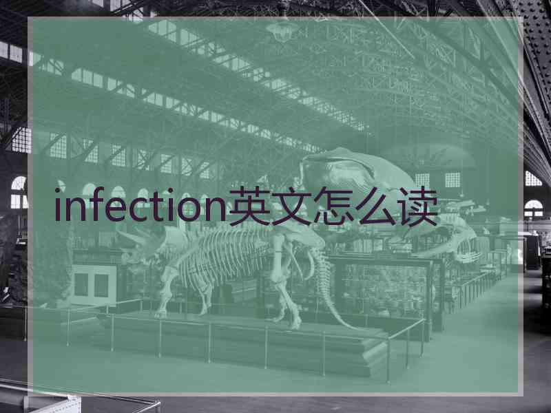 infection英文怎么读