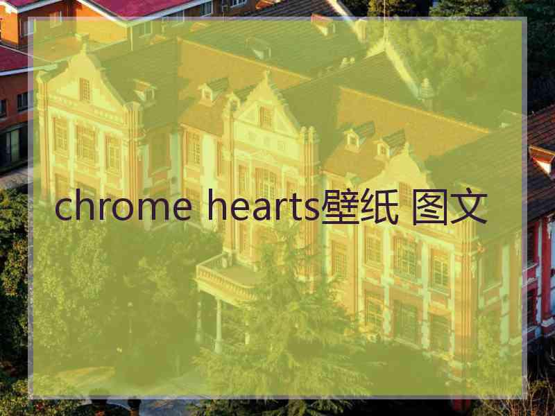 chrome hearts壁纸 图文