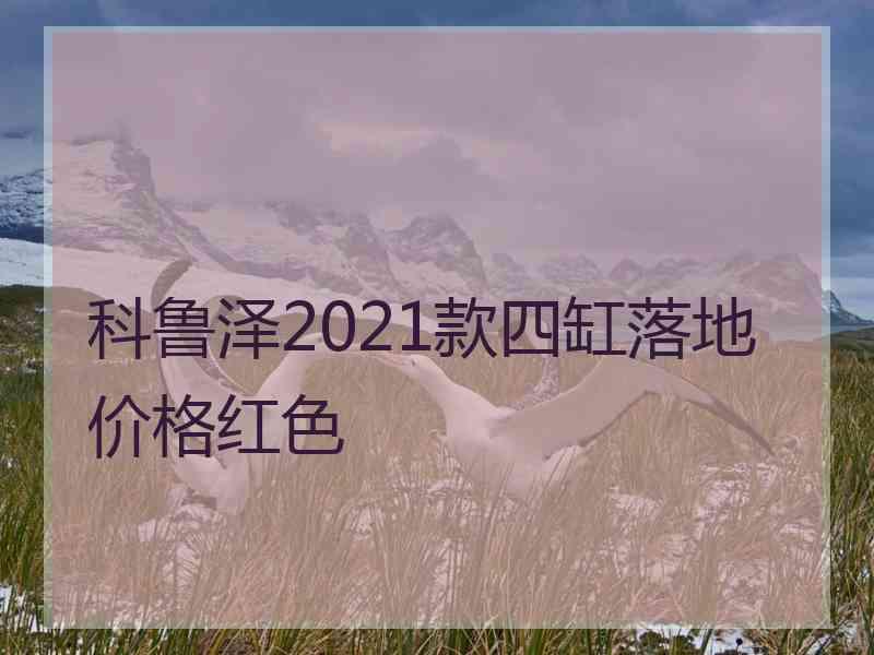 科鲁泽2021款四缸落地价格红色