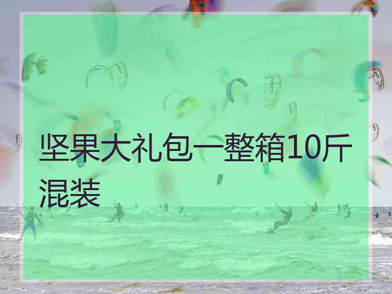 坚果大礼包一整箱10斤混装