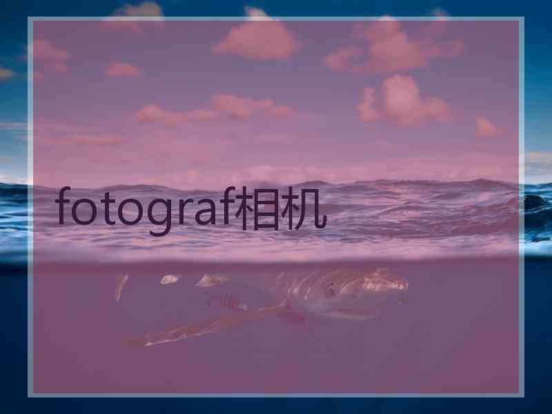 fotograf相机