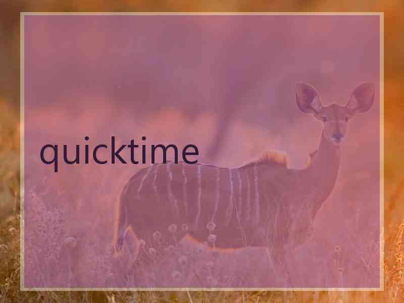 quicktime