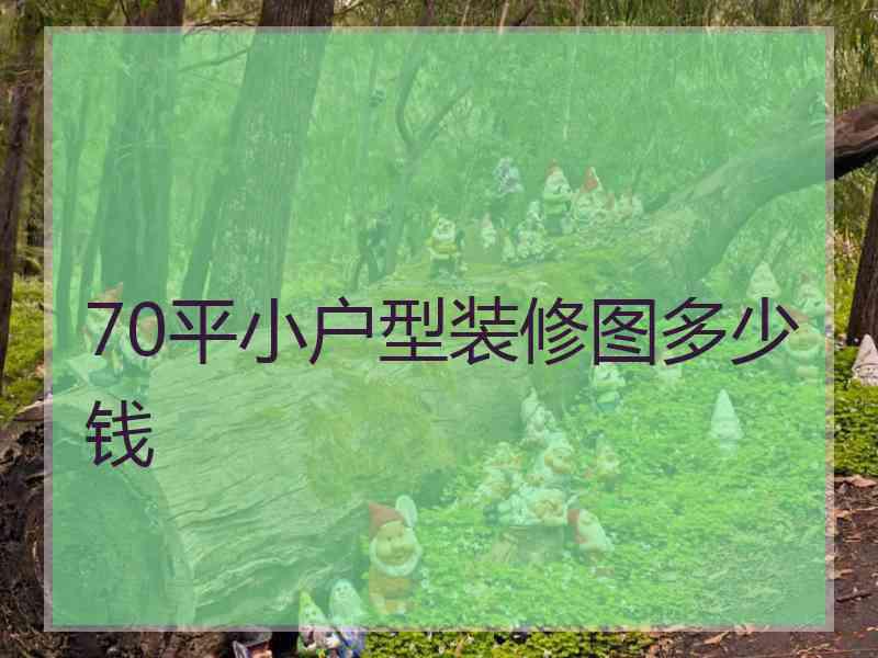 70平小户型装修图多少钱