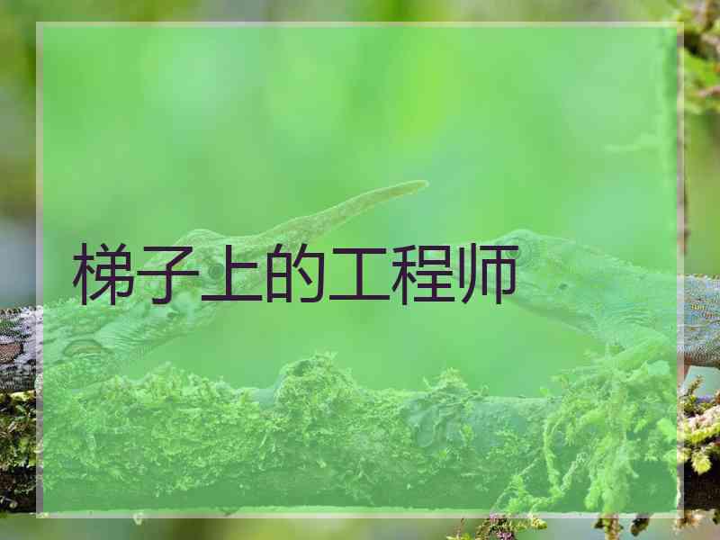 梯子上的工程师