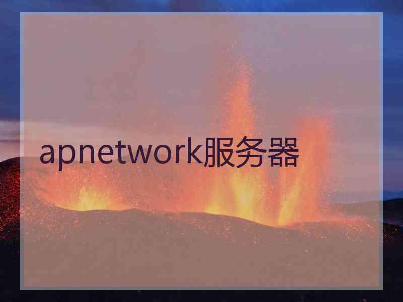 apnetwork服务器