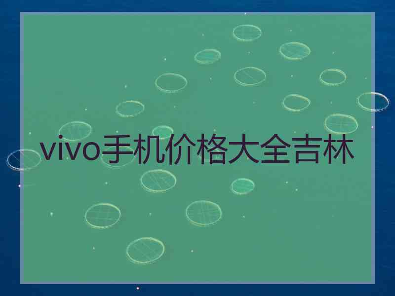 vivo手机价格大全吉林