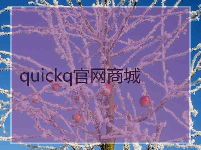 quickq官网商城