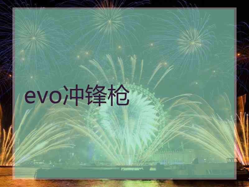 evo冲锋枪