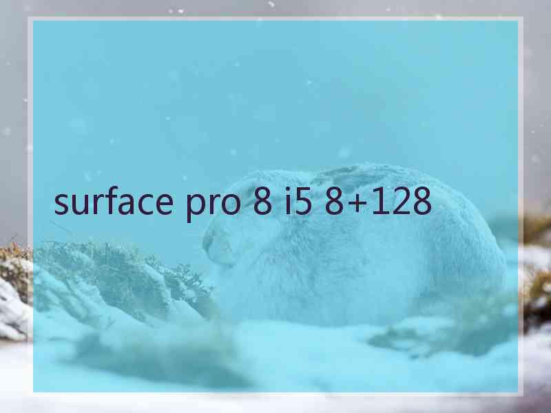 surface pro 8 i5 8+128