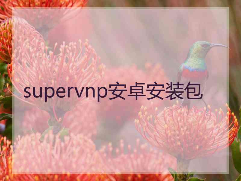 supervnp安卓安装包