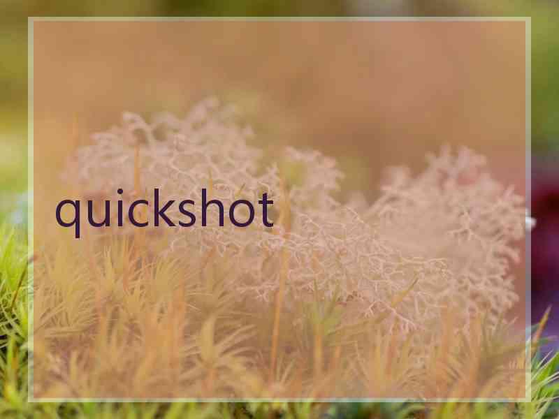 quickshot