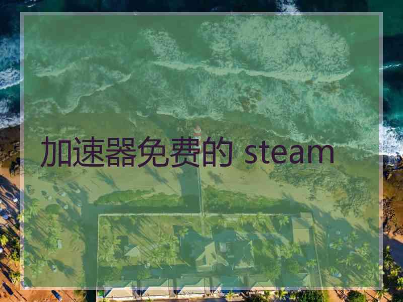 加速器免费的 steam