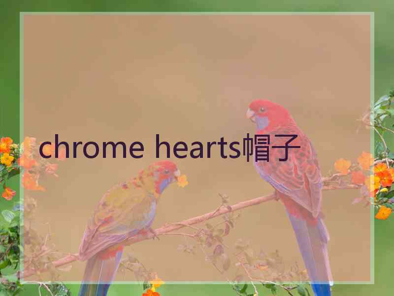 chrome hearts帽子