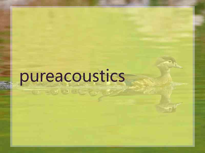 pureacoustics