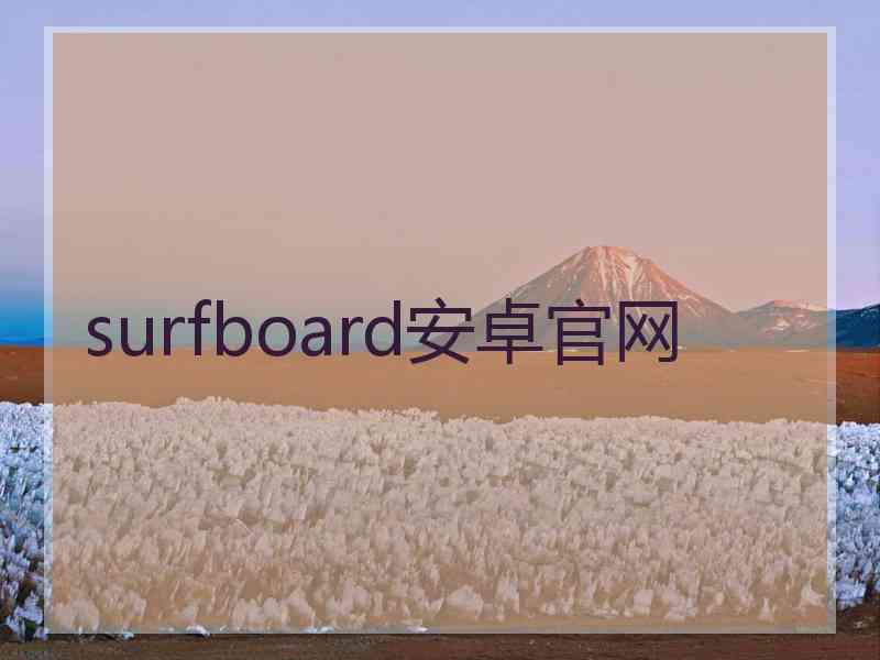 surfboard安卓官网