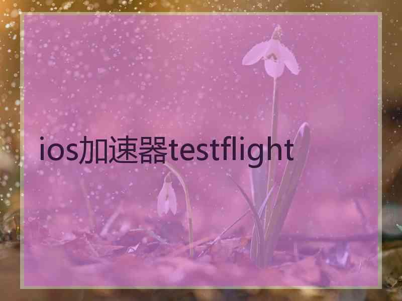 ios加速器testflight