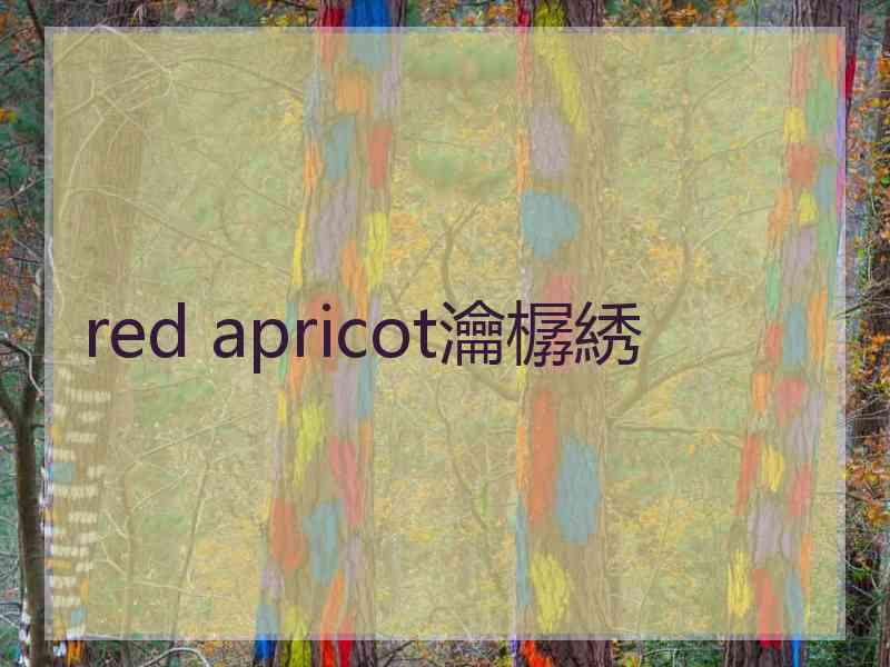 red apricot瀹樼綉