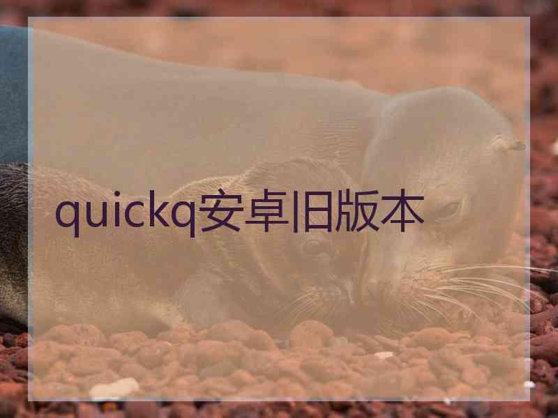 quickq安卓旧版本