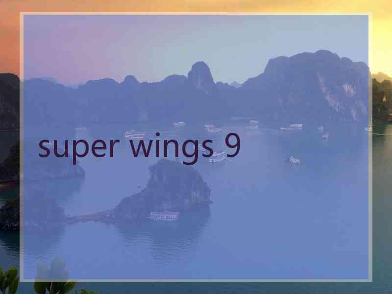 super wings 9