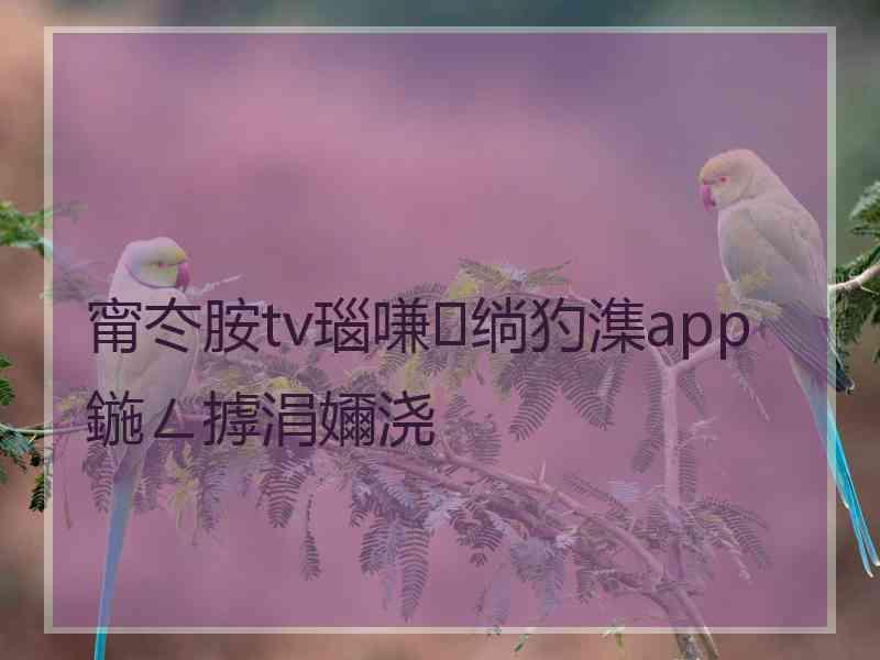 甯冭胺tv瑙嗛绱犳潗app鍦ㄥ摢涓嬭浇