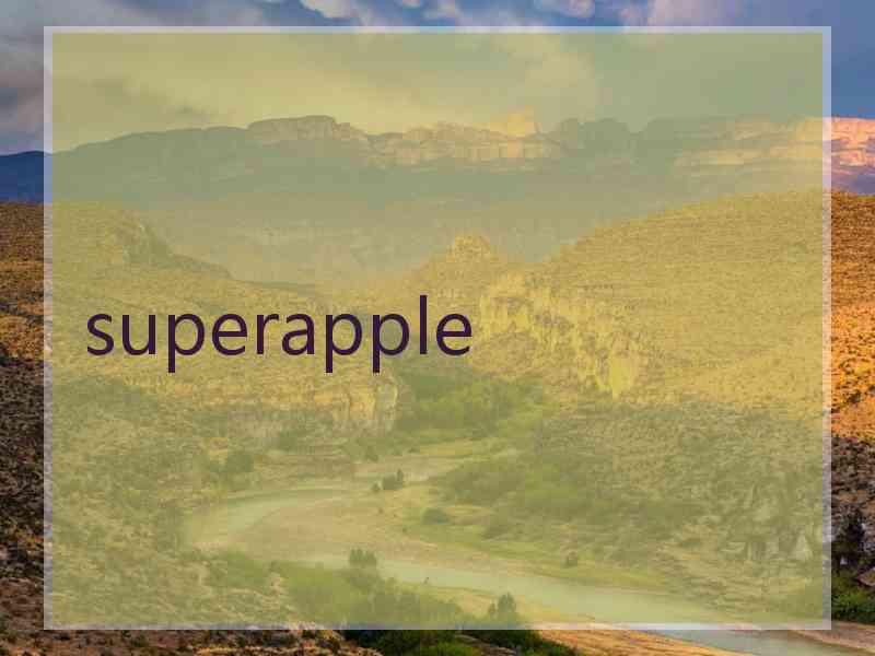 superapple