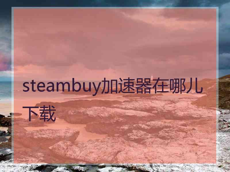 steambuy加速器在哪儿下载