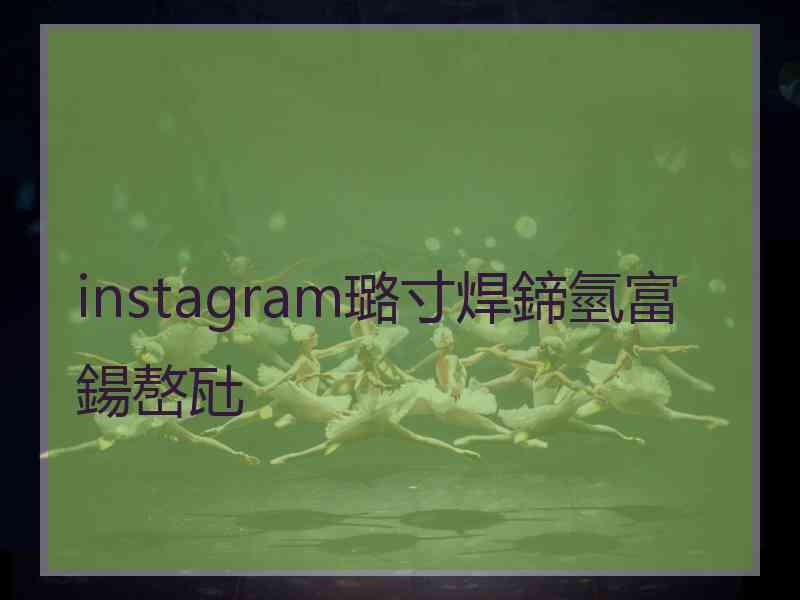 instagram璐寸焊鍗氫富鍚嶅瓧