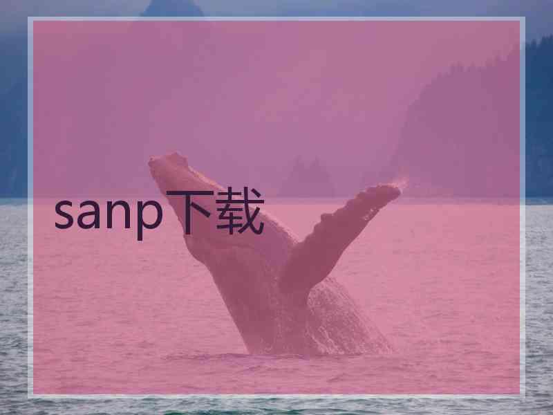 sanp下载