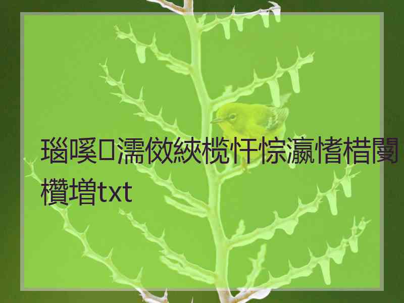 瑙嗘濡傚綊榄忓悰瀛愭棤閿欑増txt